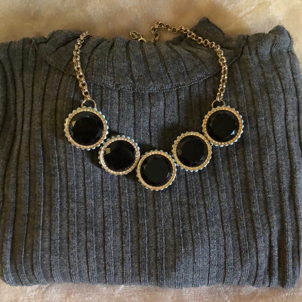 Black/Gold/Blue Necklace ✨